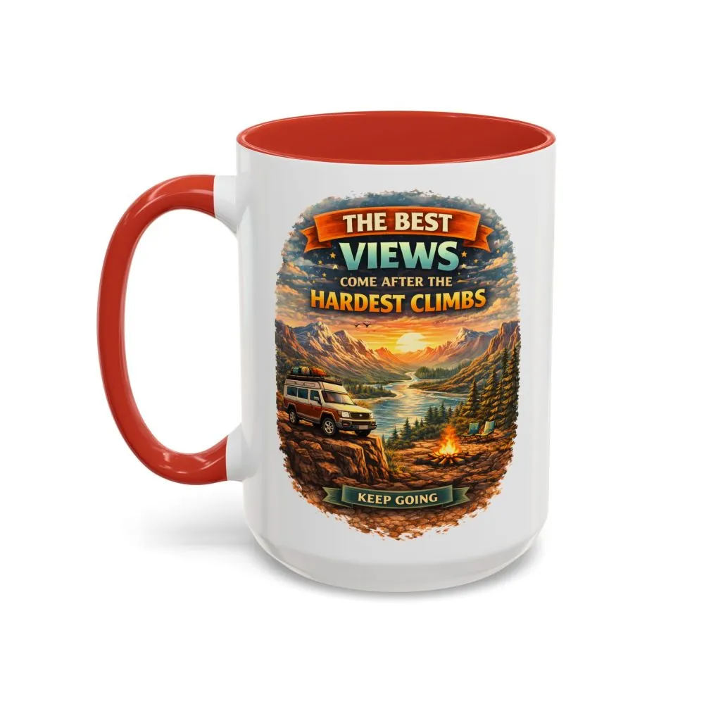 10025838326735352799_2048.jpeg Accent Coffee Mug (11, 15oz) — "The Best Views" Design Scenic-Line