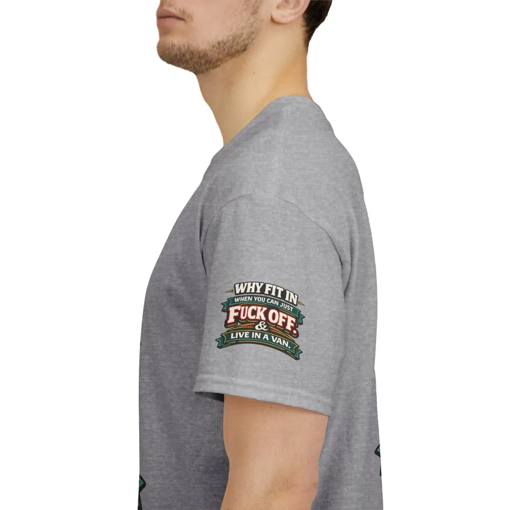 10065697720611116054_2048.jpeg Unisex Heavy Cotton Tee — "Why Fit In" Design F**K-Line