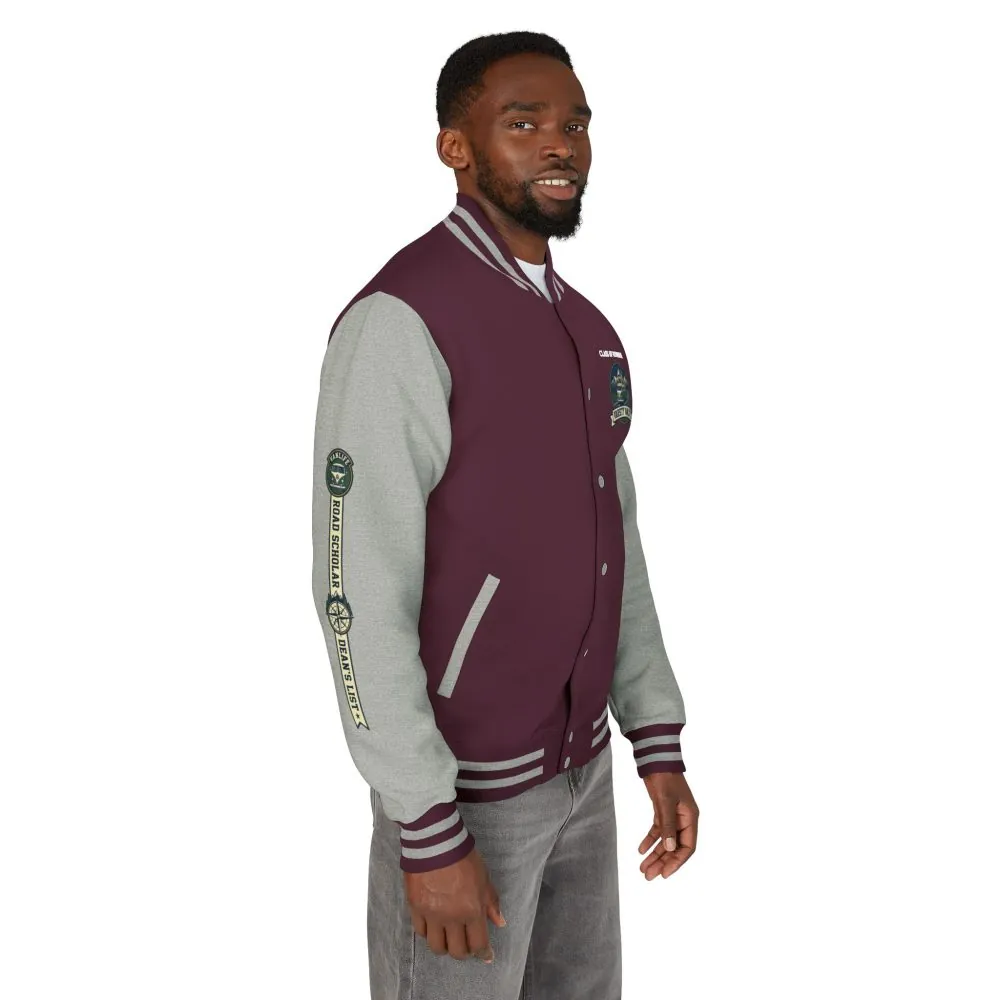 10089582618689045163_2048.jpeg Unisex Heavyweight Letterman Jacket (Awdis) —"Adventure Academy" Road Trip Team Varsity Jacket