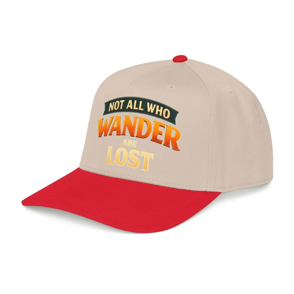 10105219503942497521_2048.jpeg Baseball Cap - "Not All Who Wander Are Lost" Design Scenic-Line