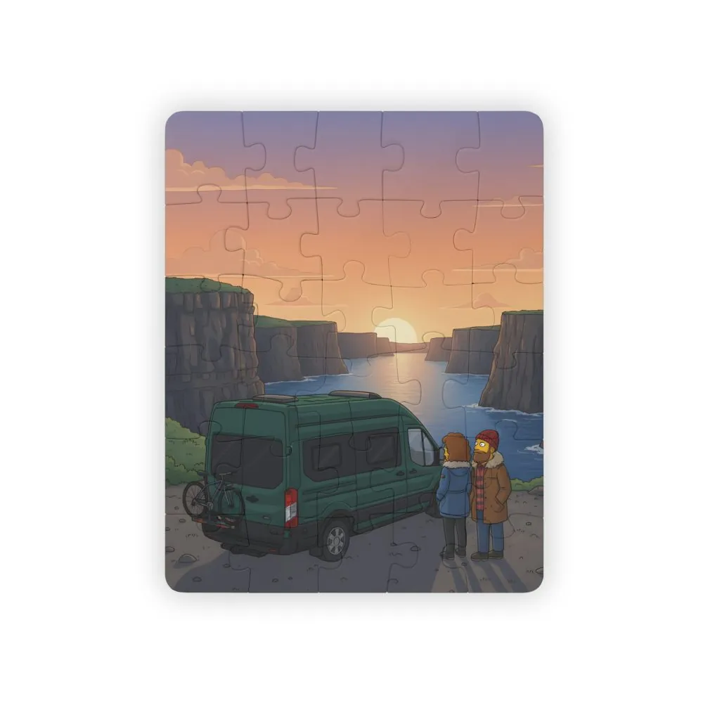 10131257661683650325_2048.jpeg Kids' 30‑Piece Camping Puzzle — Sunset Van Adventure