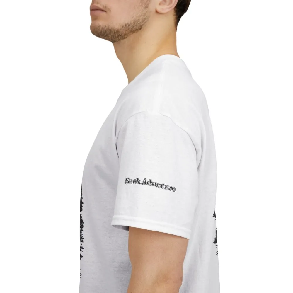10166709021954880160_2048.jpeg Unisex Heavy Cotton Tee — "Seek Adventure" Design Minimal-Line