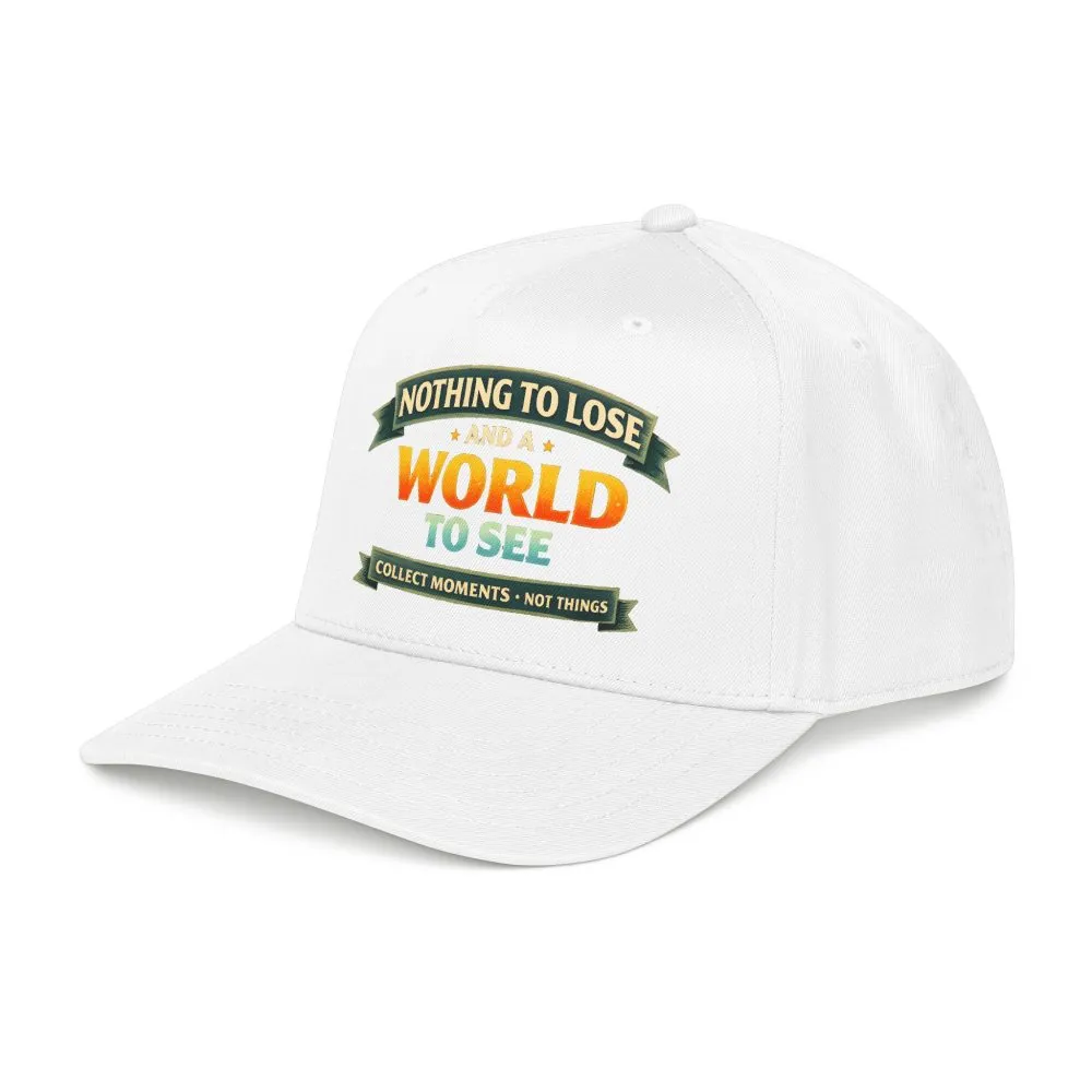 Baseball Cap - "Nothing To Lose" Design Scenic-Line