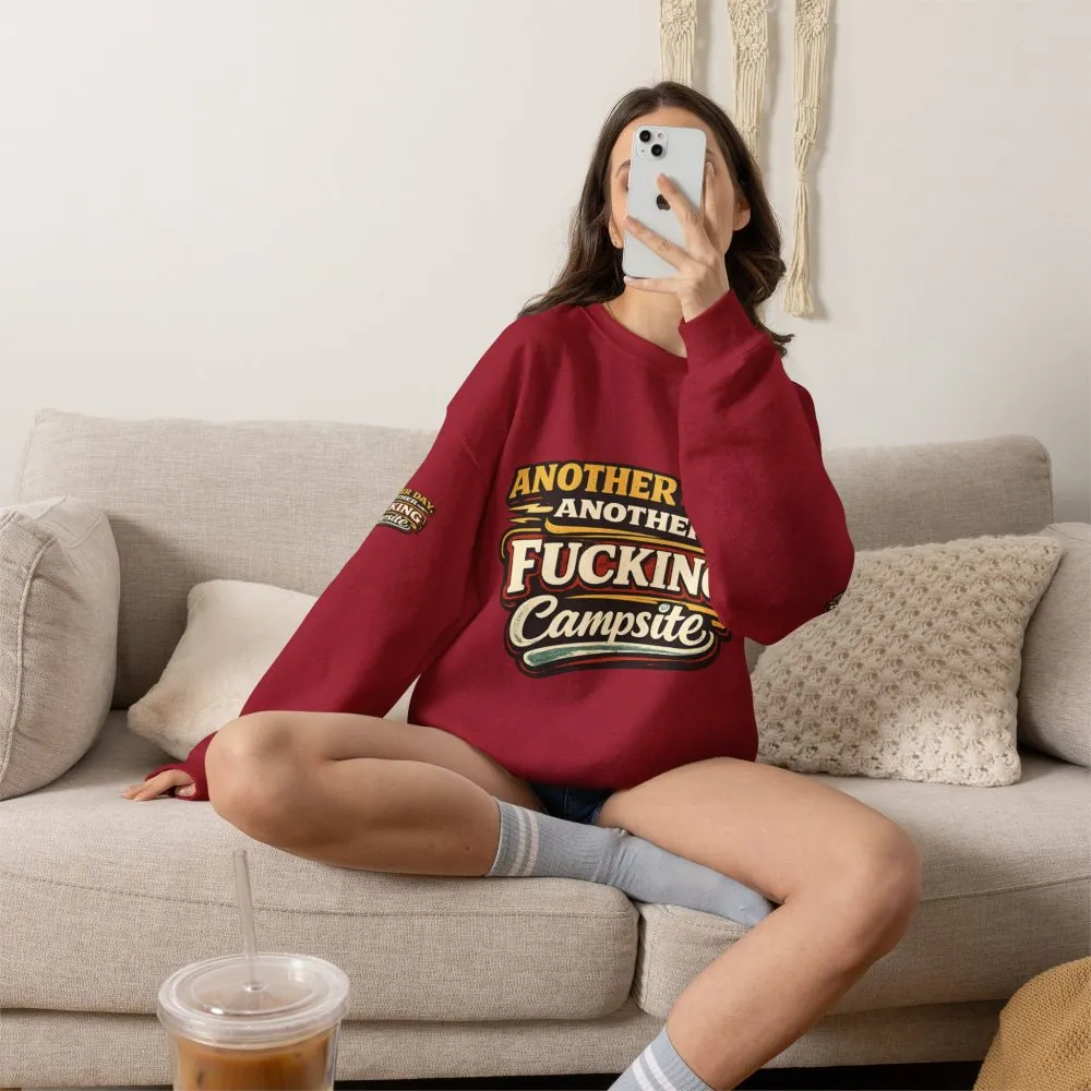 Unisex Heavy Blend™ Crewneck Sweatshirt — "Another Day" Design F**K-Line