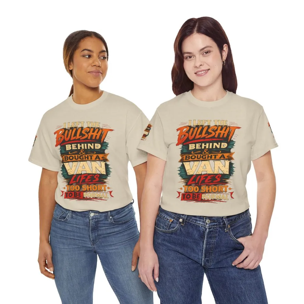 10239274451696372811_2048.jpeg Unisex Heavy Cotton Tee — "I Left The Bullshit" Design F**K-Line