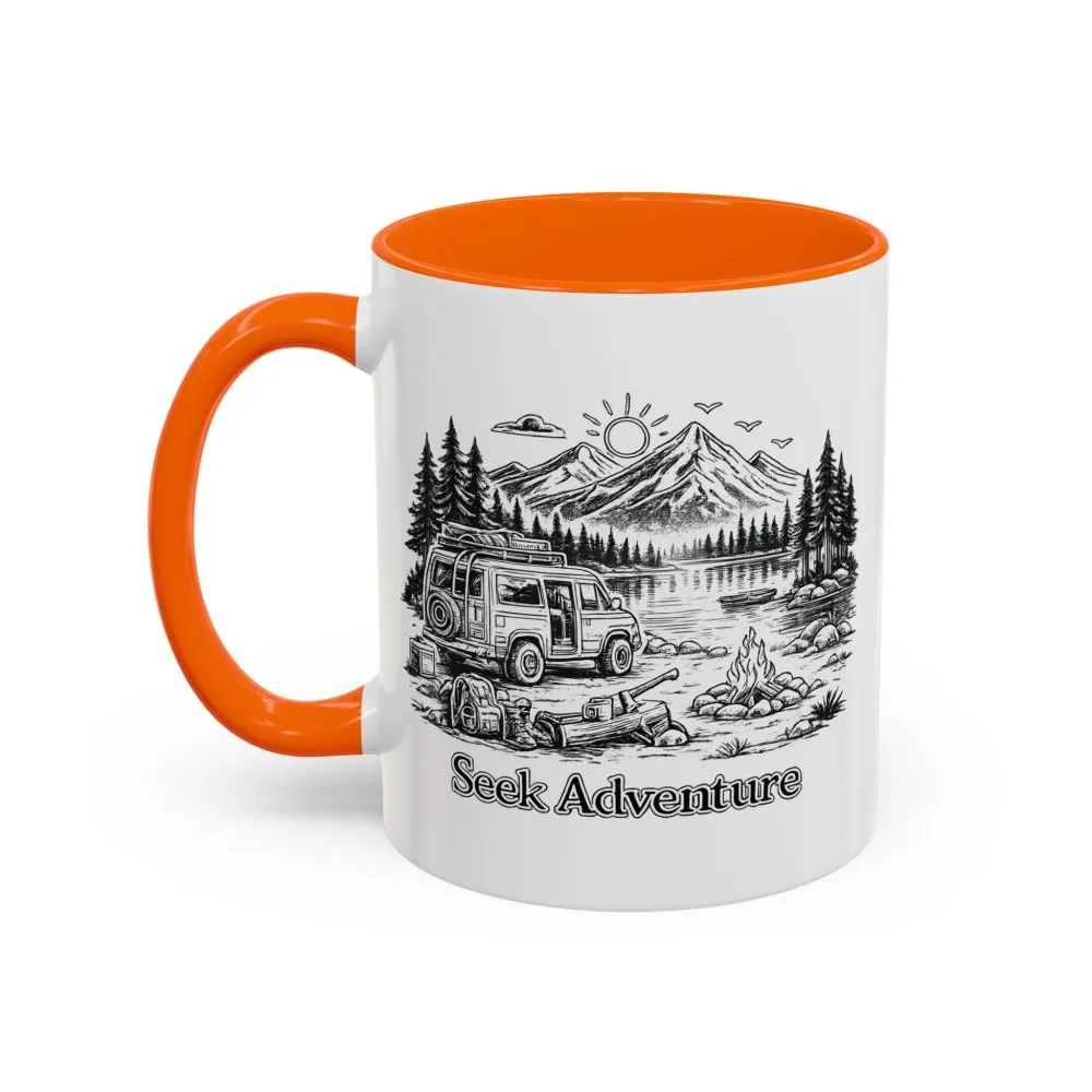 10255543945025428863_2048.jpeg Accent Coffee Mug (11, 15oz) — "Seek Adventure" Design Minimal-Line