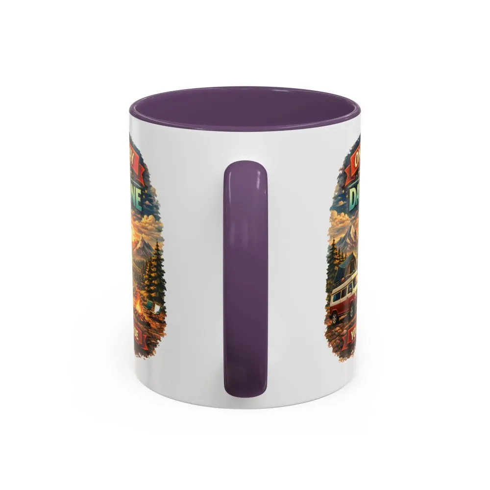 Accent Coffee Mug (11, 15oz) — "One Day Or Day One" Design Scenic-Line