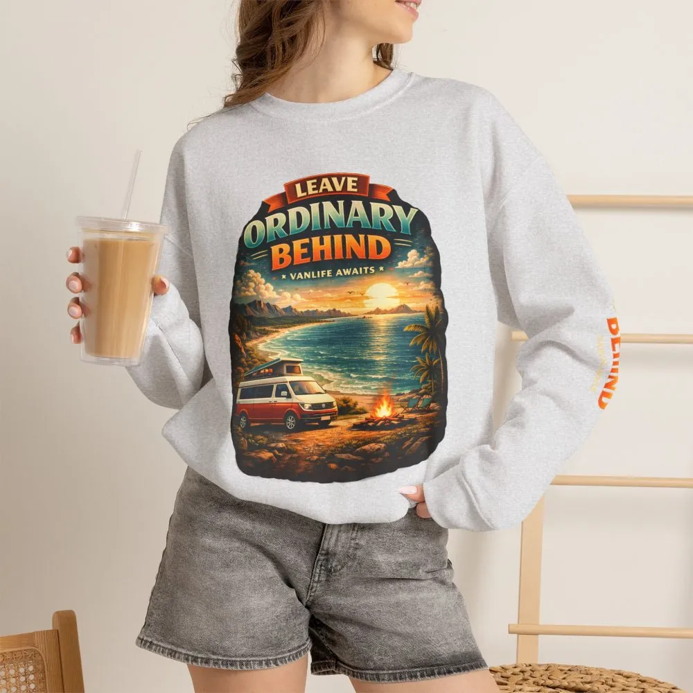 10279448301037793455_2048.jpeg Unisex Heavy Blend™ Crewneck Sweatshirt — "Leave Ordinary Behind" Design Scenic-Line