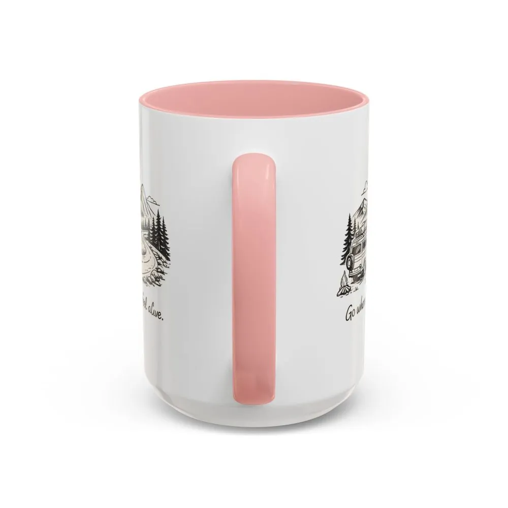 10286788603718774805_2048.jpeg Accent Coffee Mug (11, 15oz) — "Go Where You Feel Alive" Design Minimal-Line