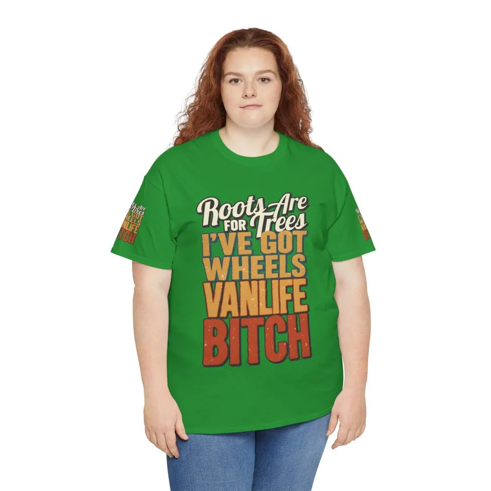 10309637064809815851_2048.jpeg Unisex Heavy Cotton Tee — "Roots Are For Trees" Design F**K-Line