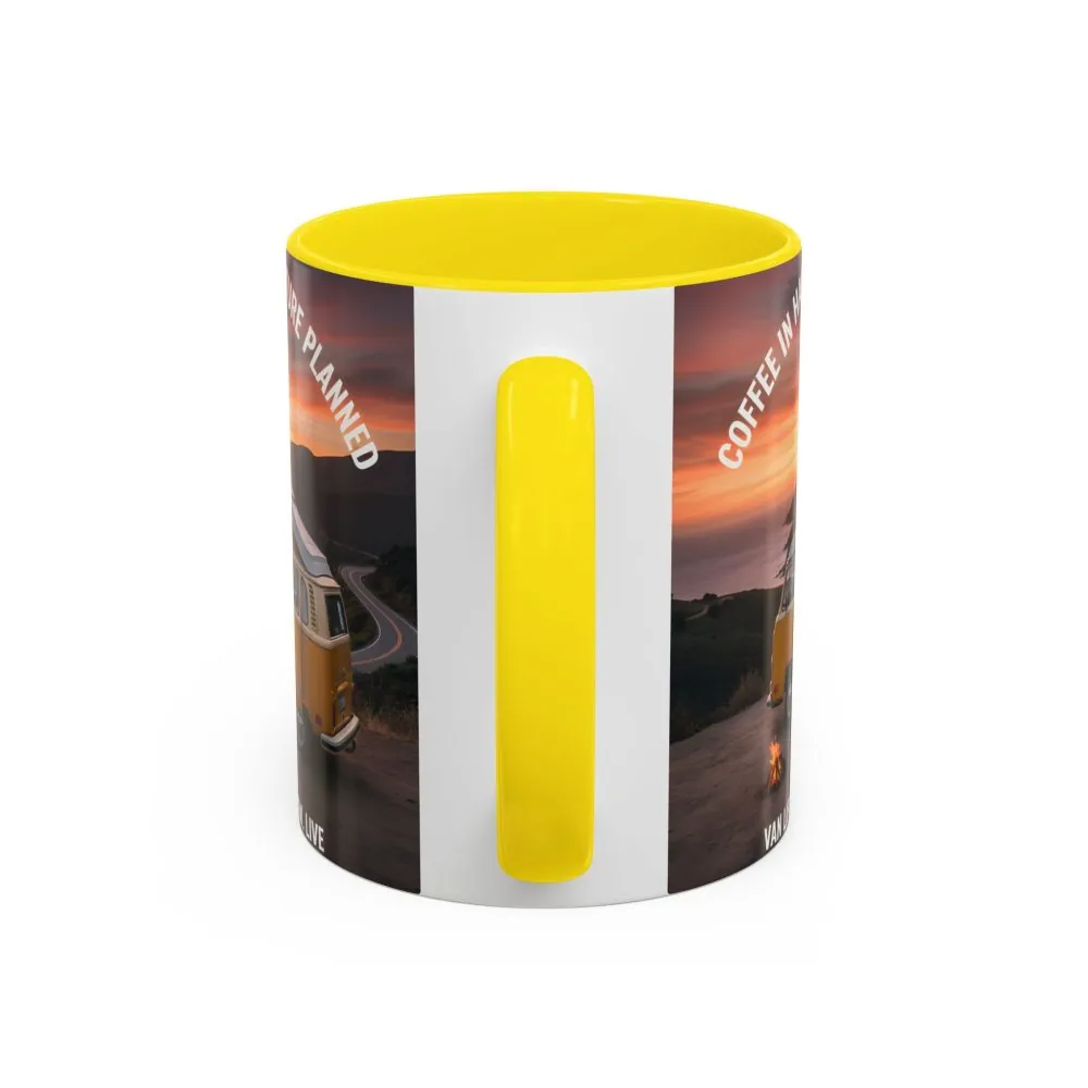 10311800249123173815_2048.jpeg Accent Coffee Mug (11, 15oz) - "Coffee in Hand, Adventure Planned"