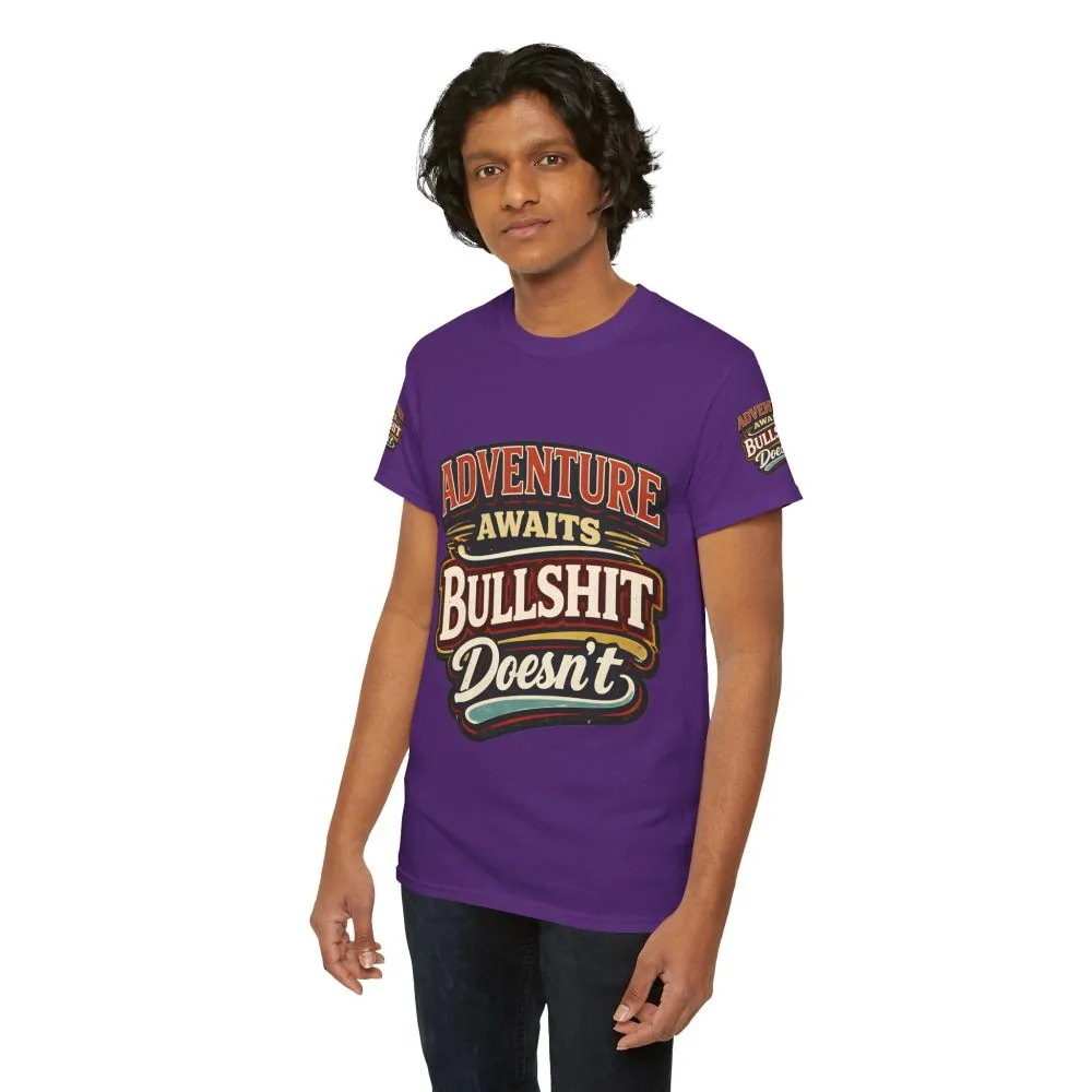 10316885413272967776_2048.jpeg Unisex Heavy Cotton Tee — "Adventure Awaits" Design F**K-Line