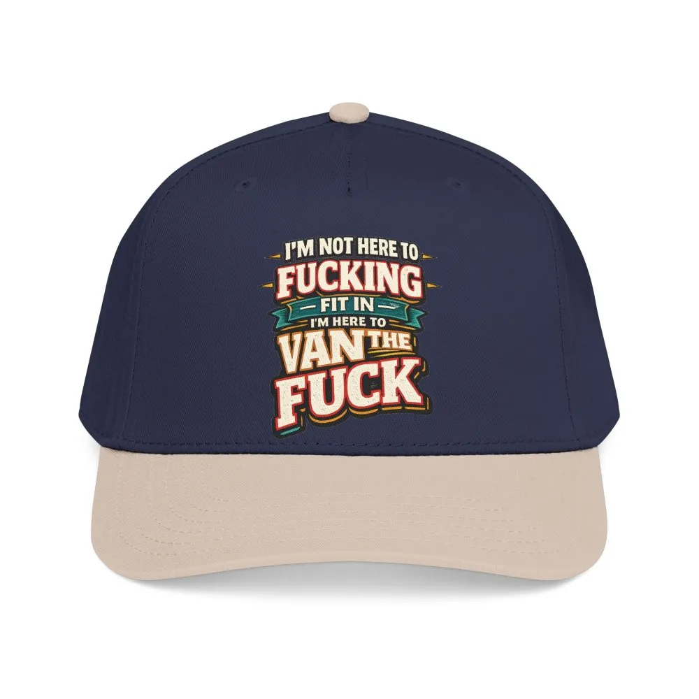 10331412064233925570_2048.jpeg Baseball Cap - "I´m Not Here To Fucking Fit In" Design F**K-Line