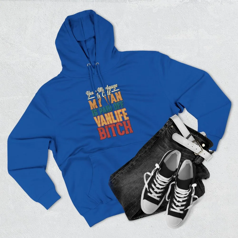 10371533009115955840_2048.jpeg Three-Panel Fleece Hoodie - "Your Mortgage Is Cute" Design F**K-Line
