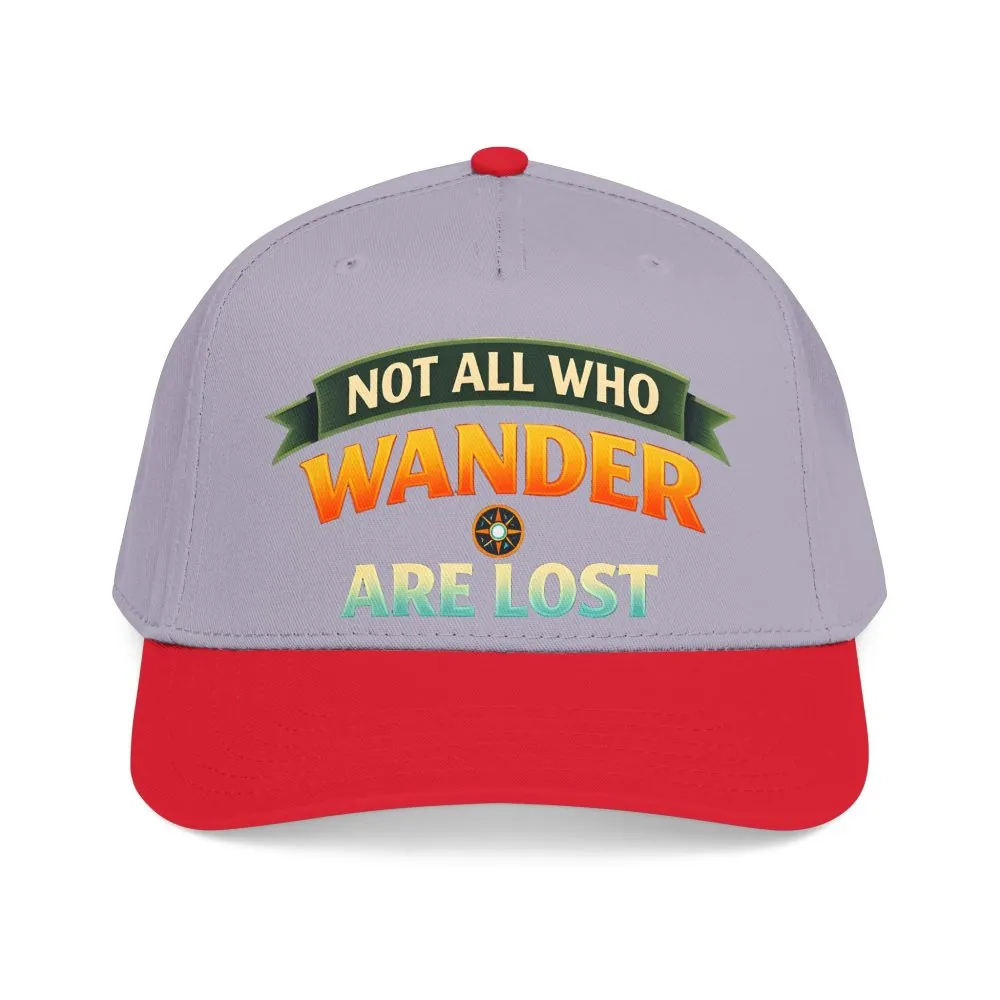 10380238640308289755_2048.jpeg Baseball Cap - "Not All Who Wander Are Lost" Design Scenic-Line