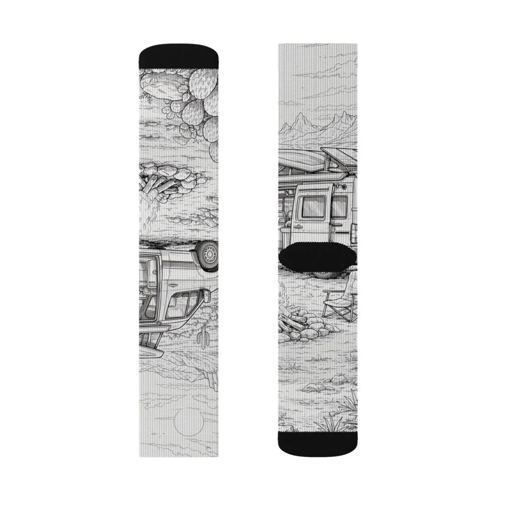 10382326988911582774_2048.jpeg Sublimation Socks — Retro Camper Roadtrip Crew Socks