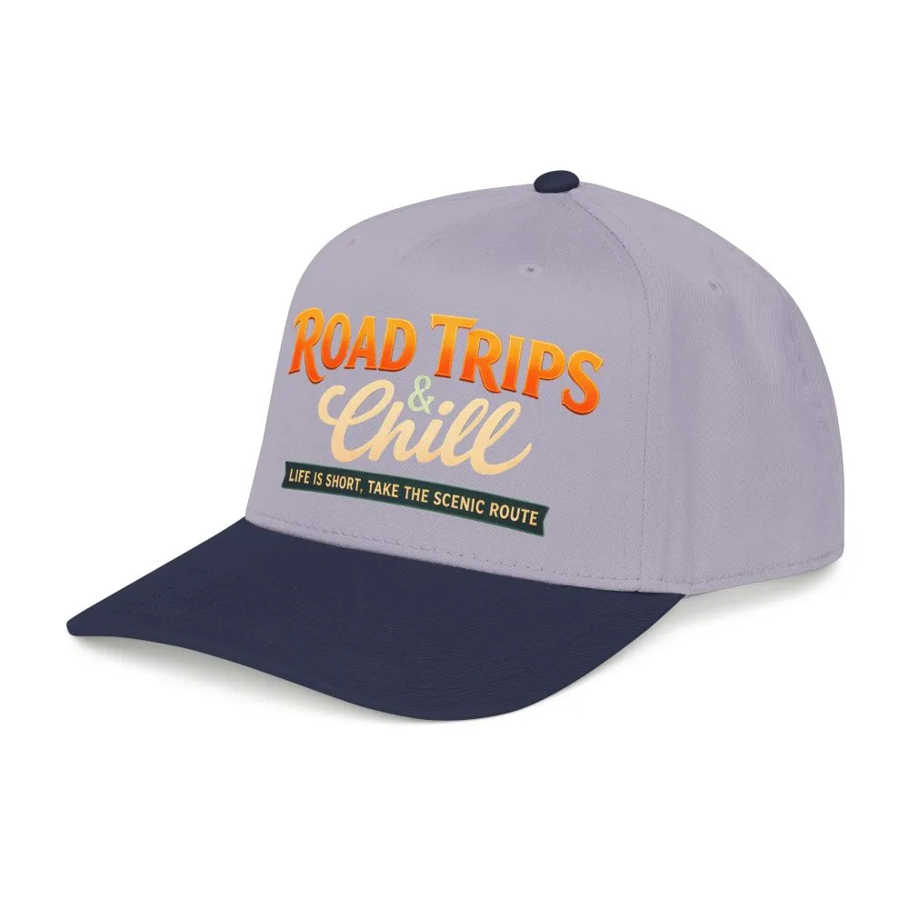 10385164163302730216_2048.jpeg Baseball Cap - "Road Trips And Chill" Design Scenic-Line