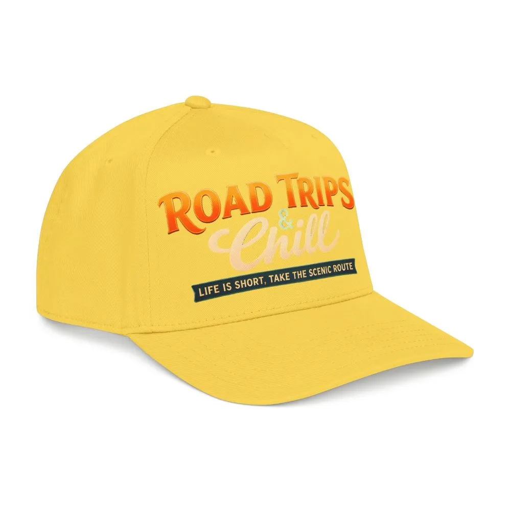 10394204201986880256_2048.jpeg Baseball Cap - "Road Trips And Chill" Design Scenic-Line