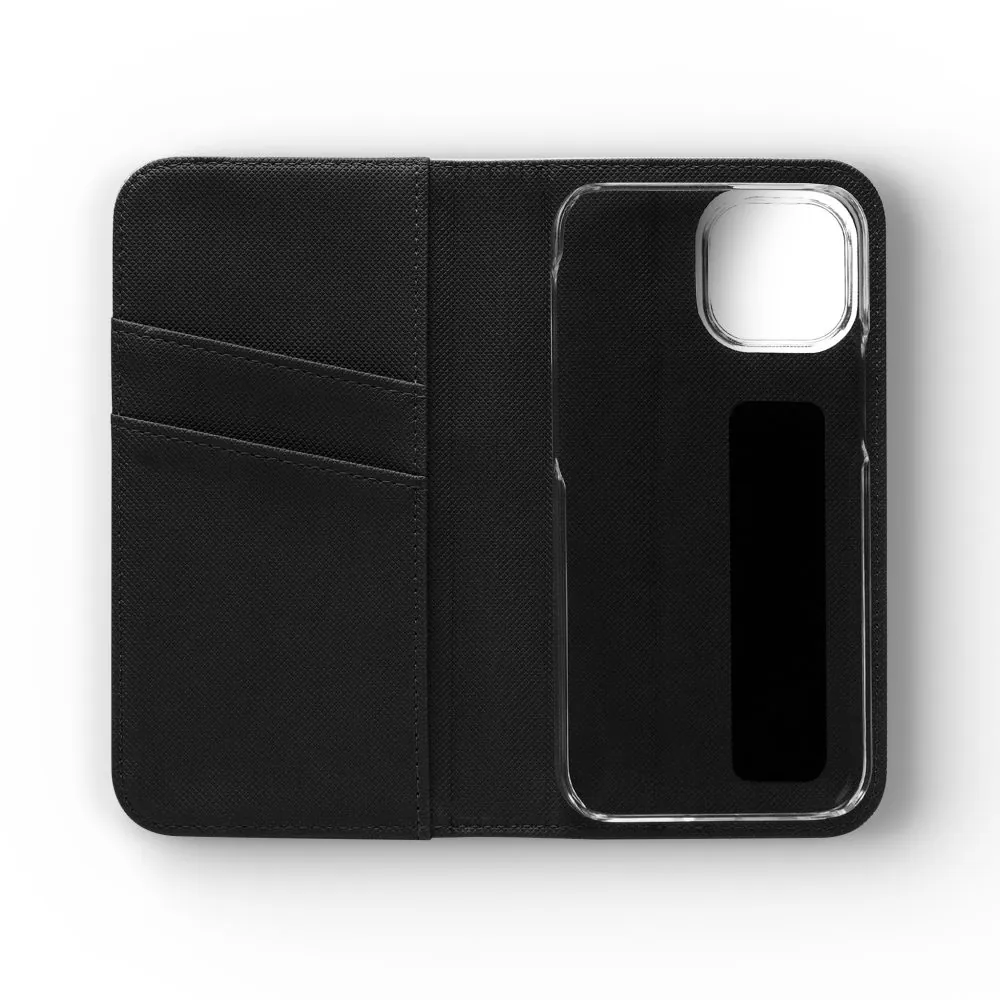 Flip Phone Case — "Fuel Your Journey, Not the Wifi" Wallet Cover