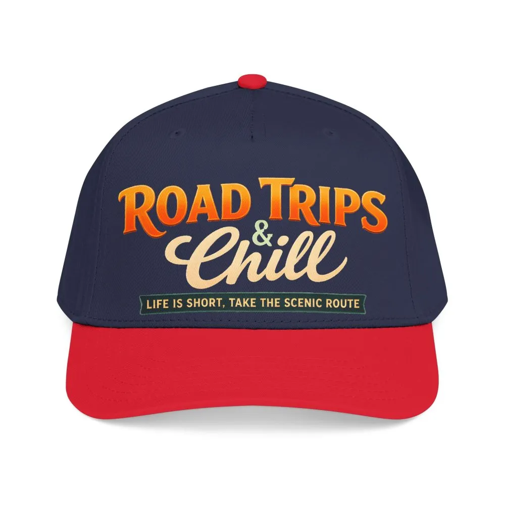 10439446139033775521_2048.jpeg Baseball Cap - "Road Trips And Chill" Design Scenic-Line