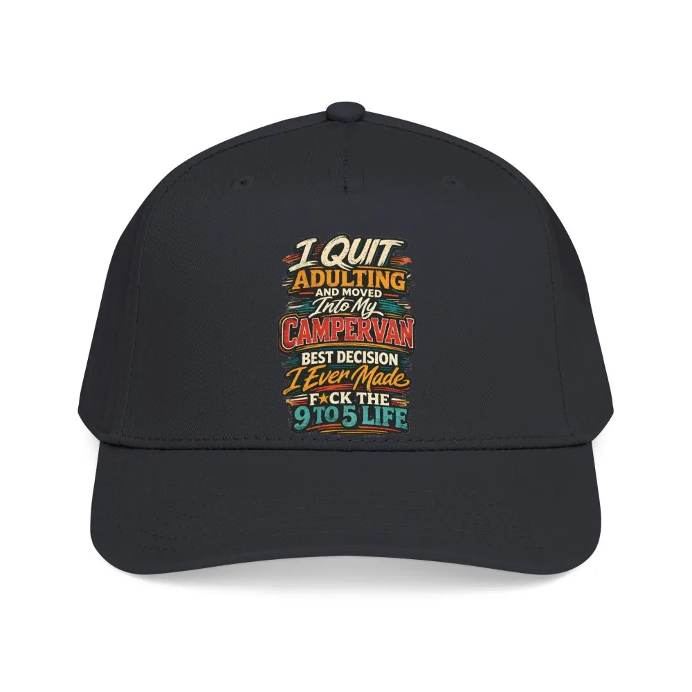 Baseball Cap - "I Quit Adulting" Design F**K-Line