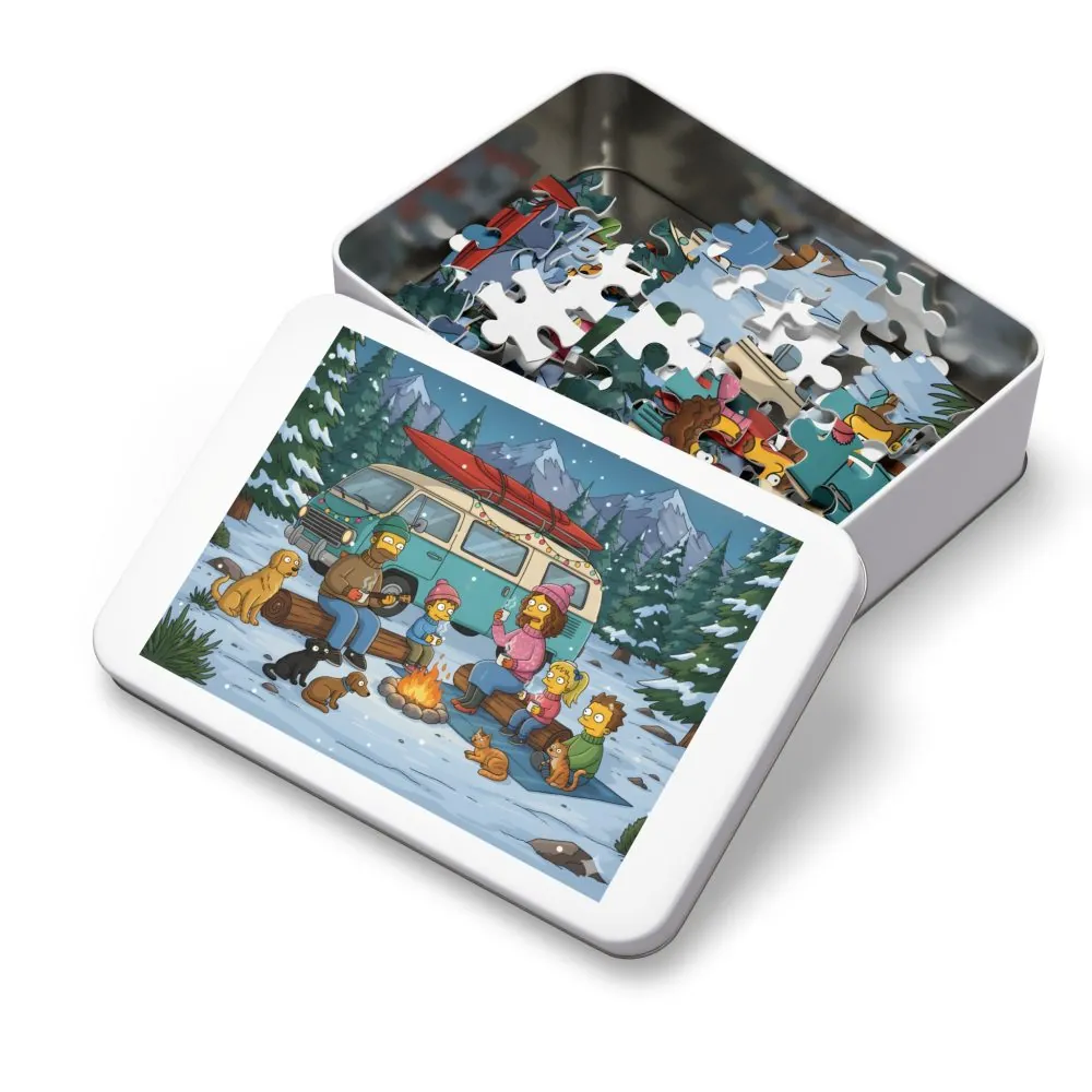10463191582324275802_2048.jpeg Jigsaw Puzzle with Tin — Scenic Jigsaw for Cozy Holidays