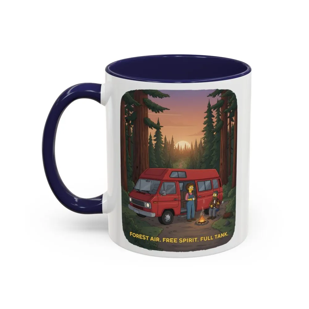 10494680676125996110_2048.jpeg Accent Coffee Mug (11, 15oz) — "Forest Air Free Spirit Full Tank" Design Sitcom-Line