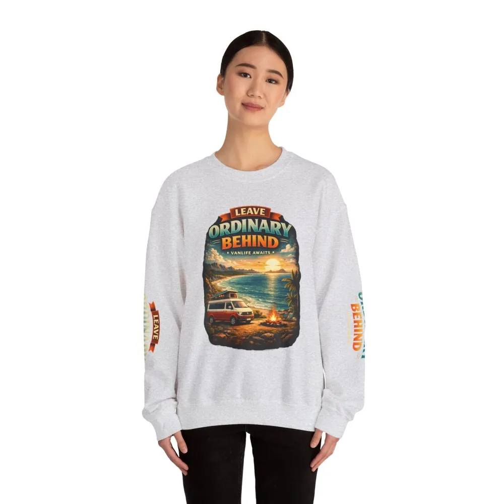 10507536127066049148_2048.jpeg Unisex Heavy Blend™ Crewneck Sweatshirt — "Leave Ordinary Behind" Design Scenic-Line