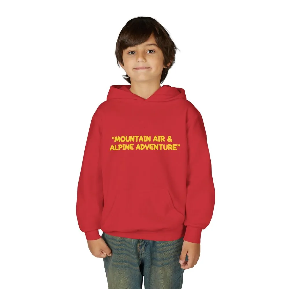 10554597846123814428_2048.jpeg Youth Hoodie(Gildan) – "Mountain Air And Alpine Adventure" (Design Sitcom-Line)