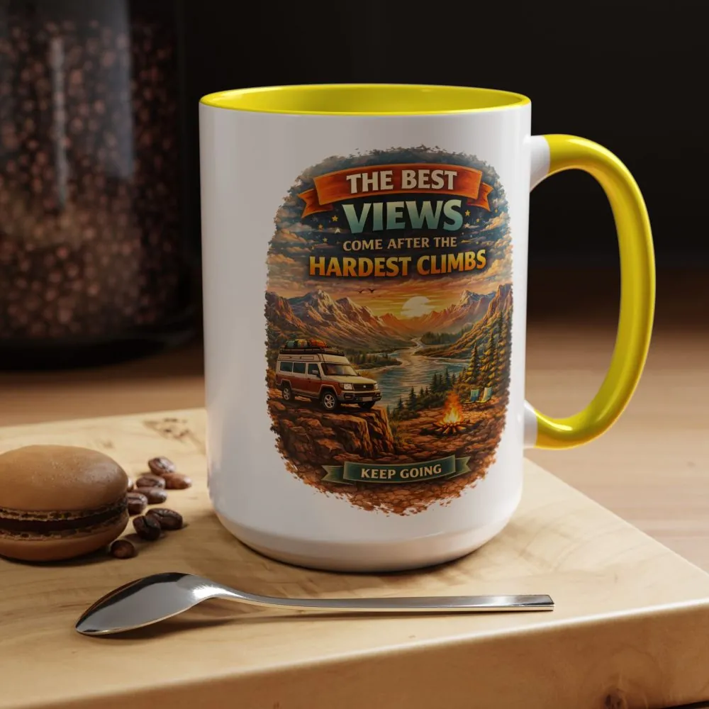 10568034655130304411_2048.jpeg Accent Coffee Mug (11, 15oz) — "The Best Views" Design Scenic-Line