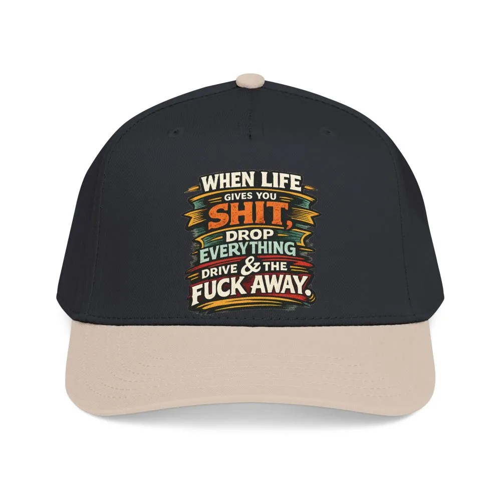 10596491082460268558_2048.jpeg Baseball Cap - "When Live Gives You Shit" Design F**K-Line