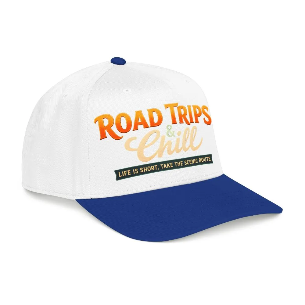 10622390739231127926_2048.jpeg Baseball Cap - "Road Trips And Chill" Design Scenic-Line