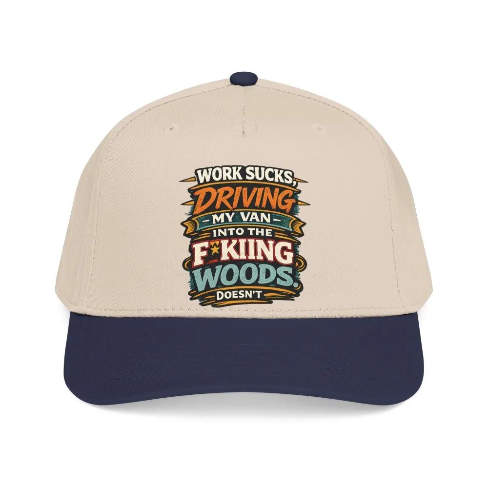 Baseball Cap - "Work Sucks" Design F**K-Line