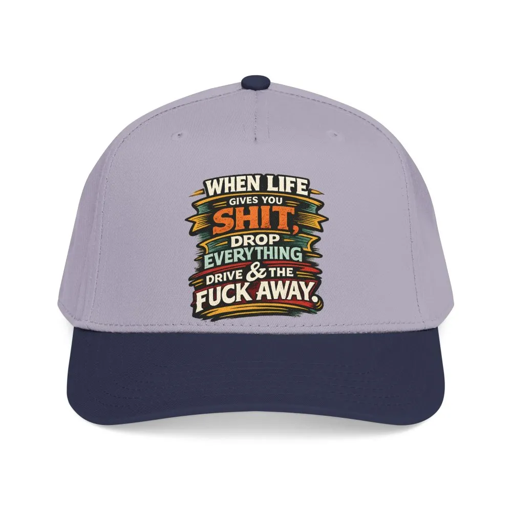 10644734364978655435_2048.jpeg Baseball Cap - "When Live Gives You Shit" Design F**K-Line