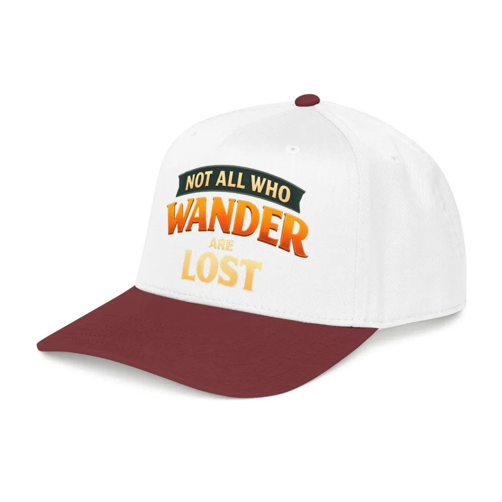10708957509097912986_2048.jpeg Baseball Cap - "Not All Who Wander Are Lost" Design Scenic-Line