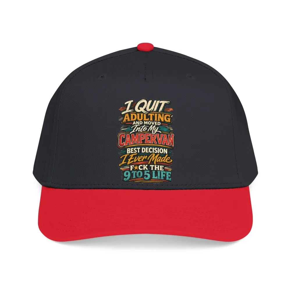 Baseball Cap - "I Quit Adulting" Design F**K-Line