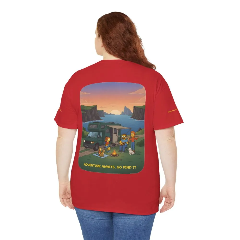 1072786915529681082_2048.jpeg Unisex Heavy Cotton Tee — "Adventure Awaits-Go Find It" Design Sitcom-Line