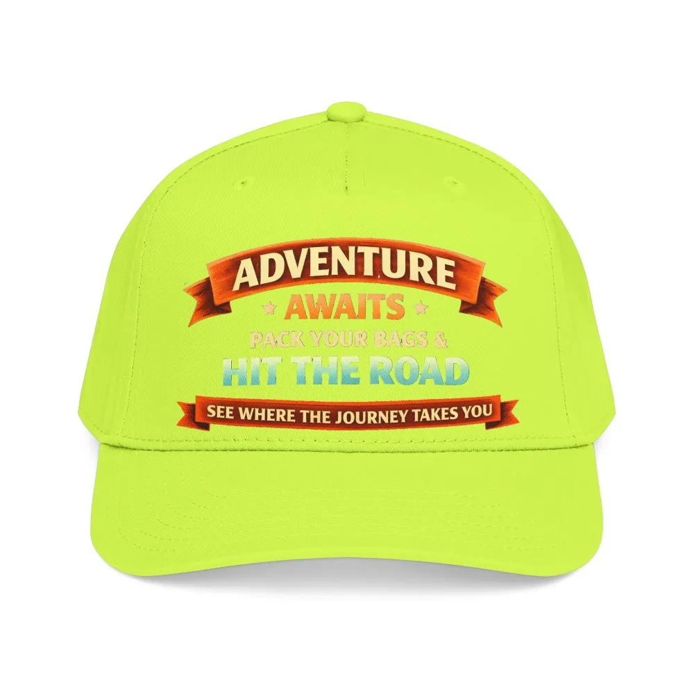 10729479917150370915_2048.jpeg Baseball Cap - "Adventure Awaits-Pack Your Bags" Design Scenic-Line