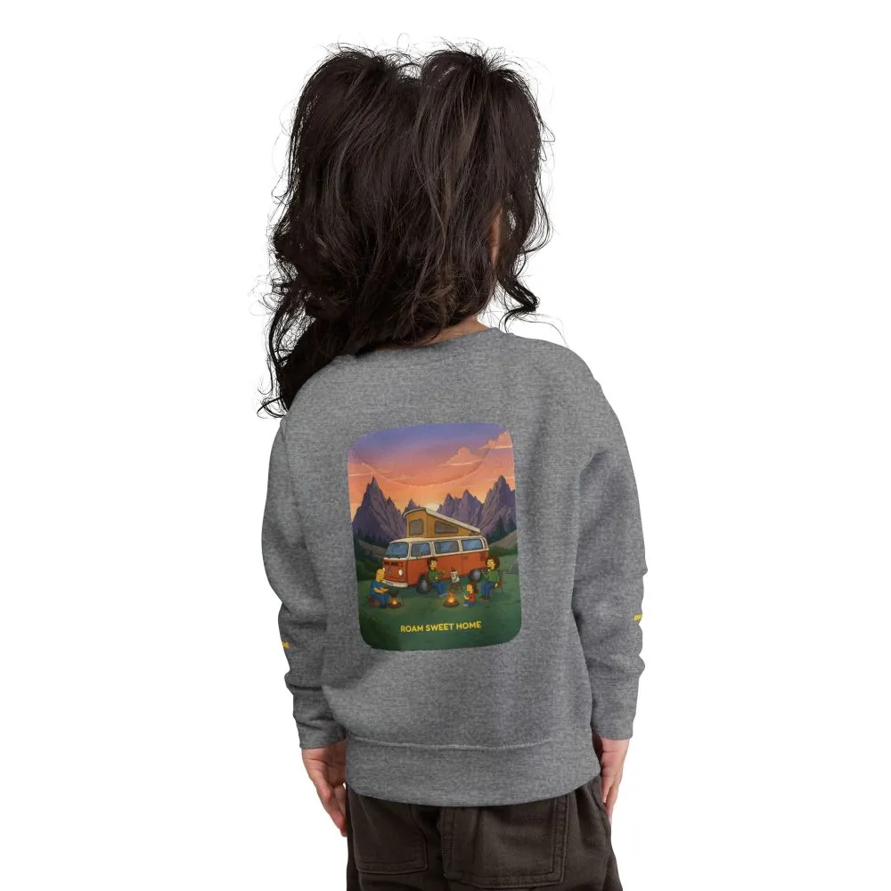 1075696041141581871_2048.jpeg Toddler Sweatshirt - "Roam Sweet Home" (Design Sitcom-Line)
