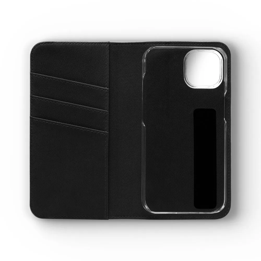 Flip Phone Case — "Adventure Awaits, Fuel Your Journey, Not the WiFi" Wallet Cover