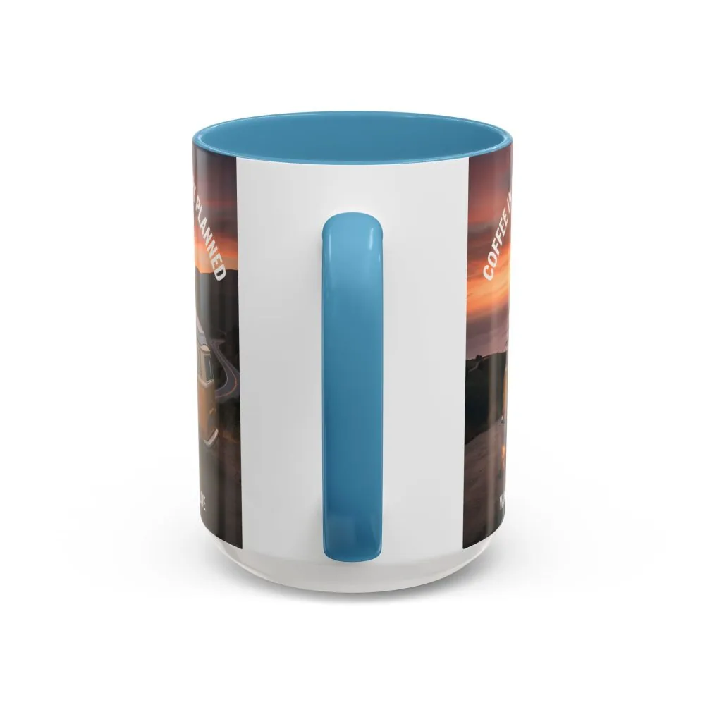 10810672933874331659_2048.jpeg Accent Coffee Mug (11, 15oz) - "Coffee in Hand, Adventure Planned"