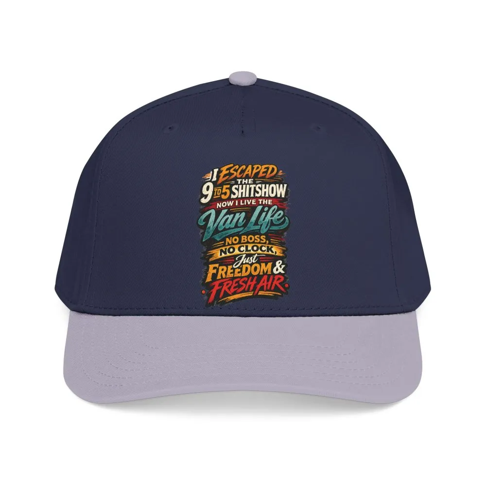 10836207326315279481_2048.jpeg Baseball Cap - "I Escaped The 9 To 5" Design F**K-Line
