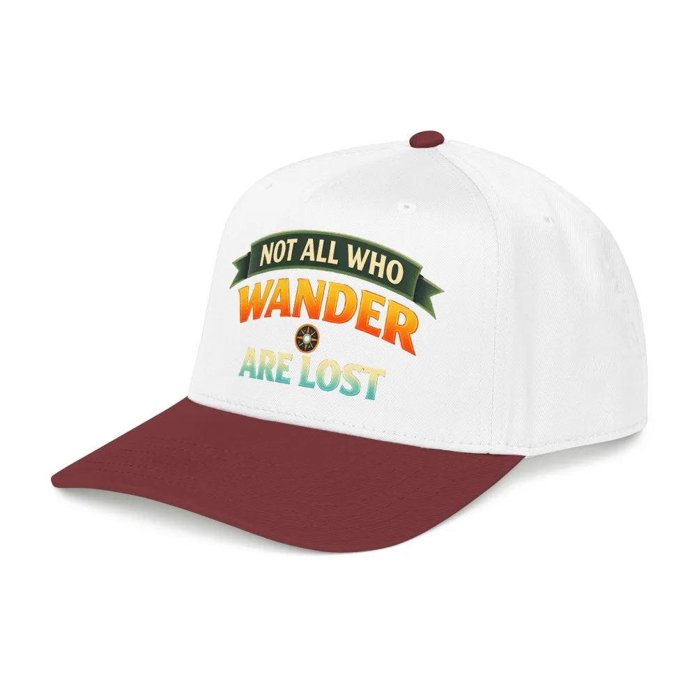 10864110403397661395_2048.jpeg Baseball Cap - "Not All Who Wander Are Lost" Design Scenic-Line