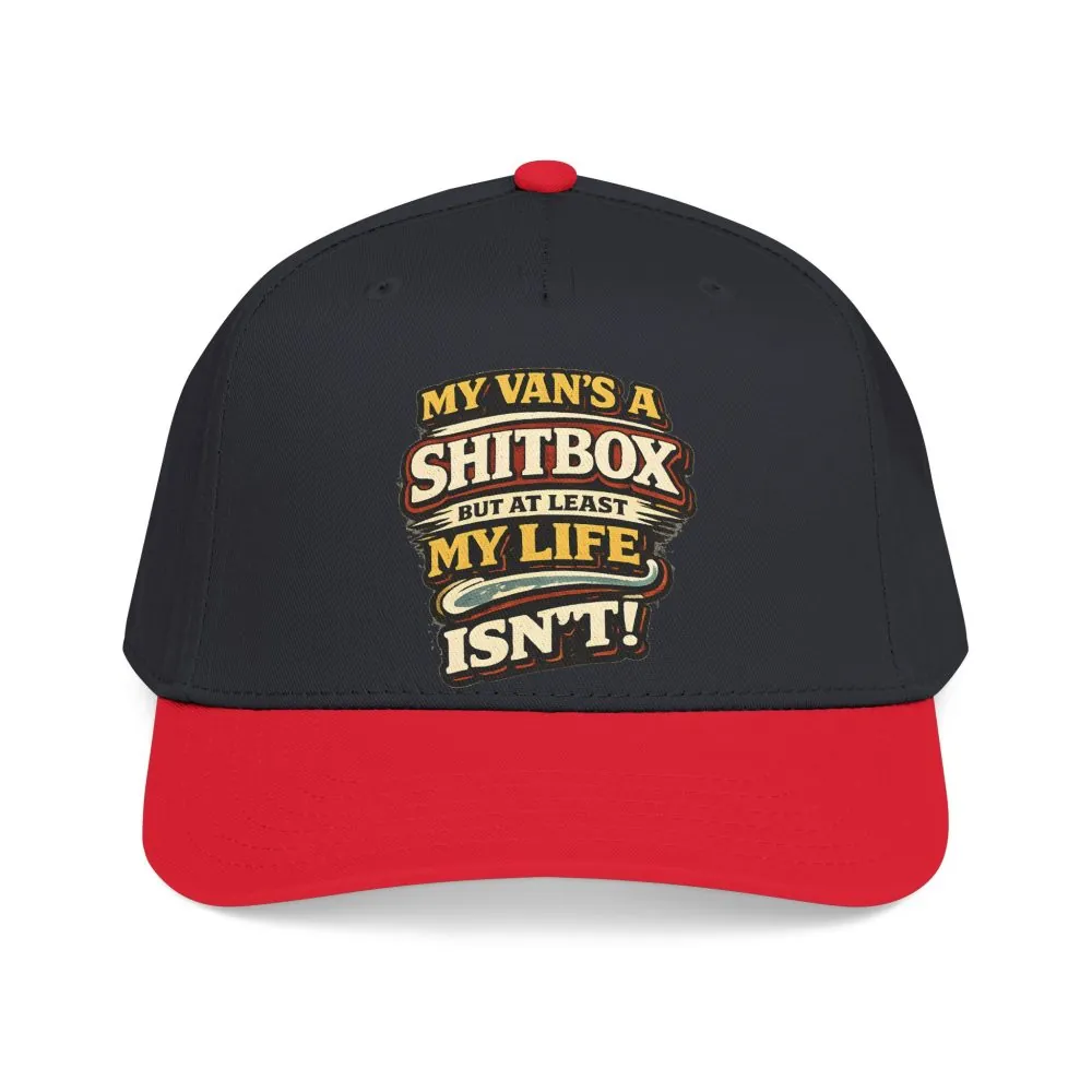 10872042575609979791_2048.jpeg Baseball Cap - "My Van`s A Shitbox" Design F**K-Line