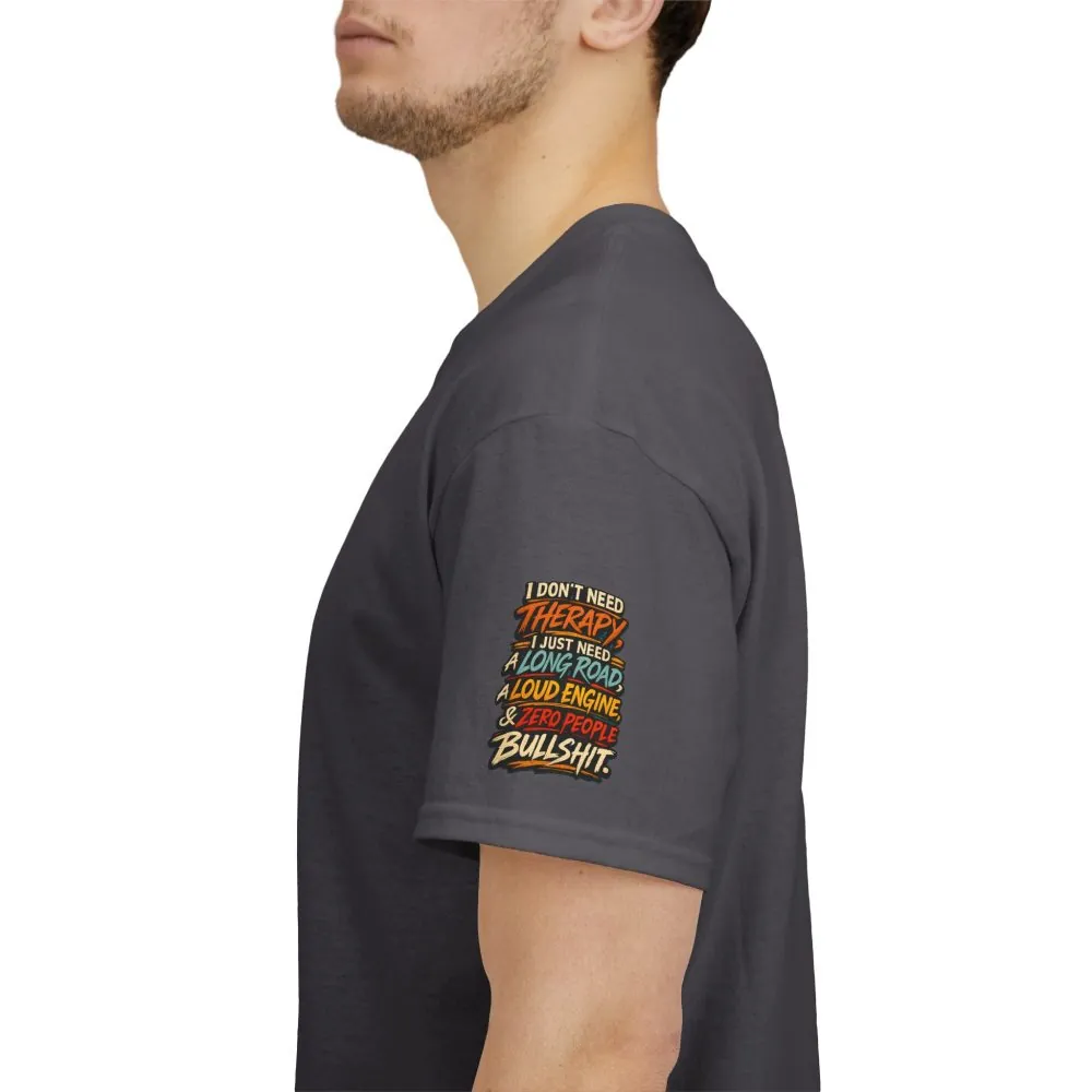 10891928214174788092_2048.jpeg Unisex Heavy Cotton Tee — "I Dont Need Therapy" Design F**K-Line