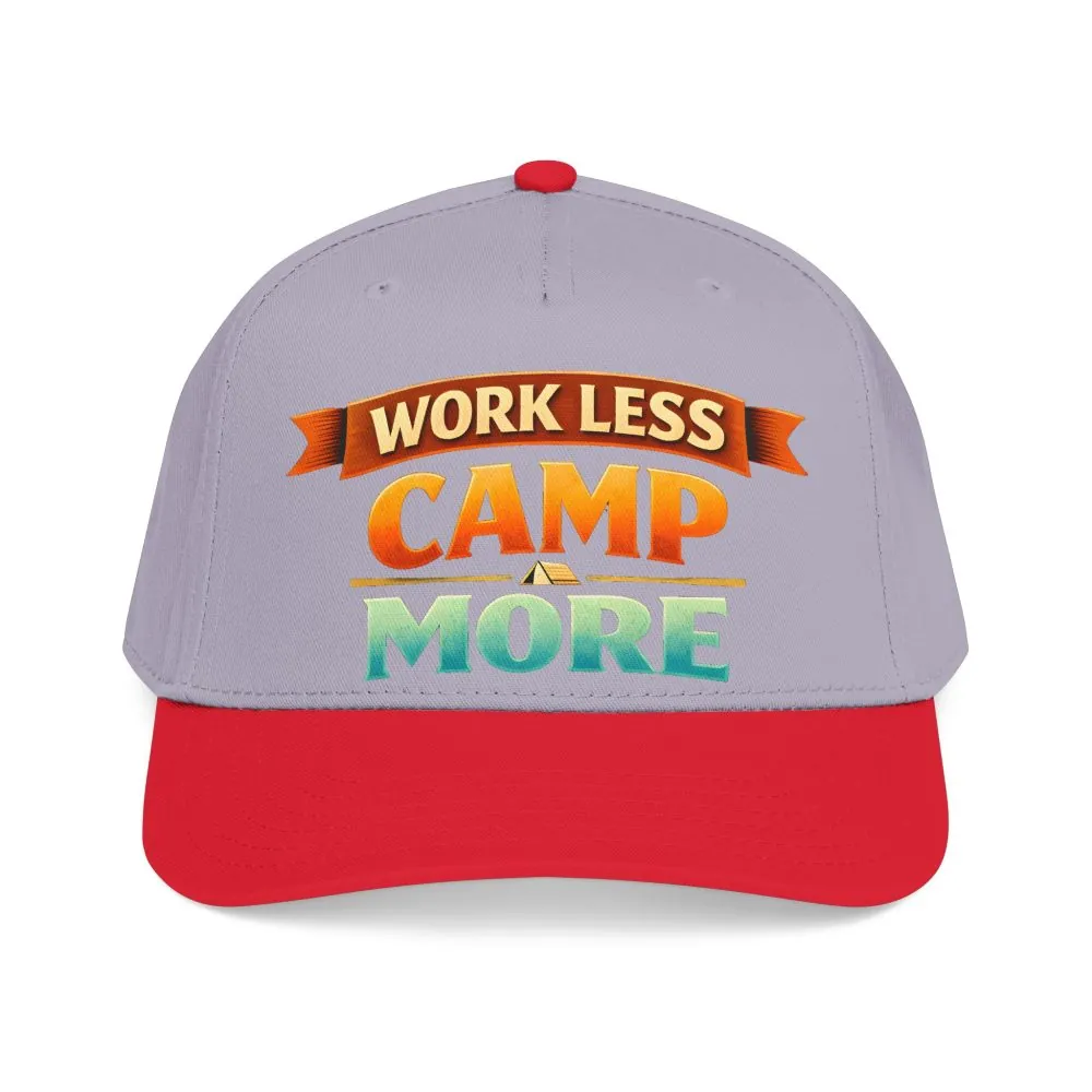 10896382216153390360_2048.jpeg Baseball Cap - "Work Less-Camp More" Design Scenic-Line