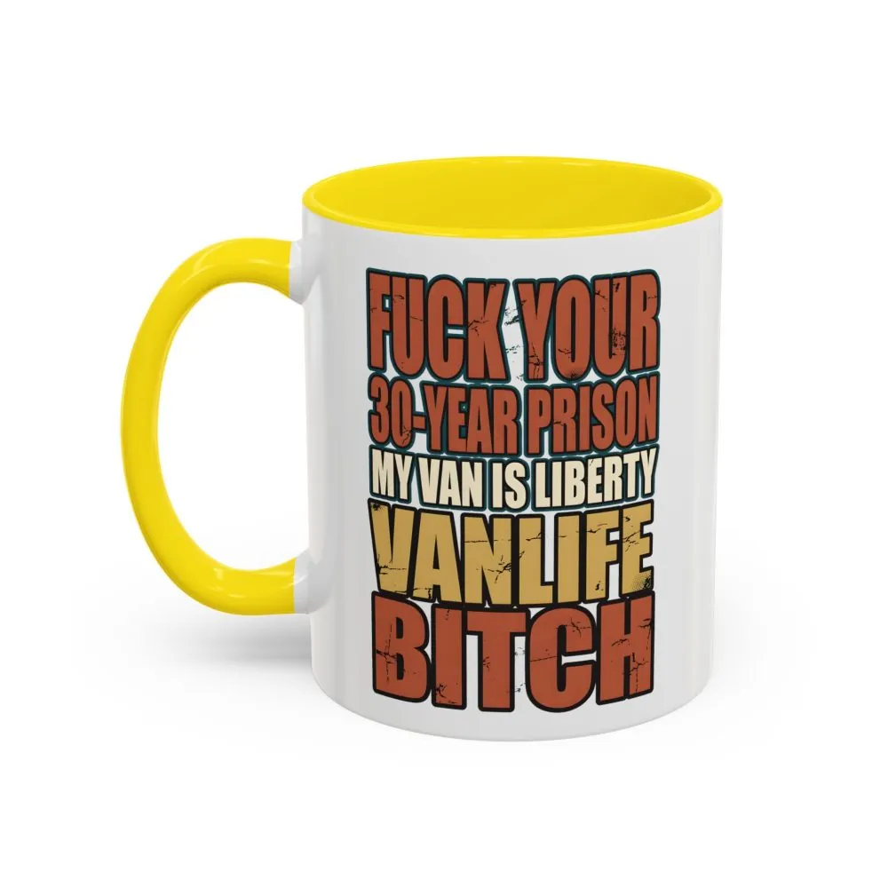 10899636586576149154_2048.jpeg Accent Coffee Mug (11, 15oz) — "Fuck Your 30 Year" Design F**K-Line