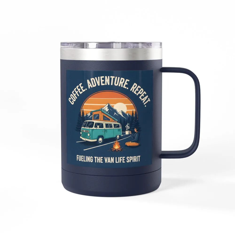 10950987454737980319_2048.jpeg Coffee Mug Tumbler, 15oz — “Coffee. Adventure. Repeat.”