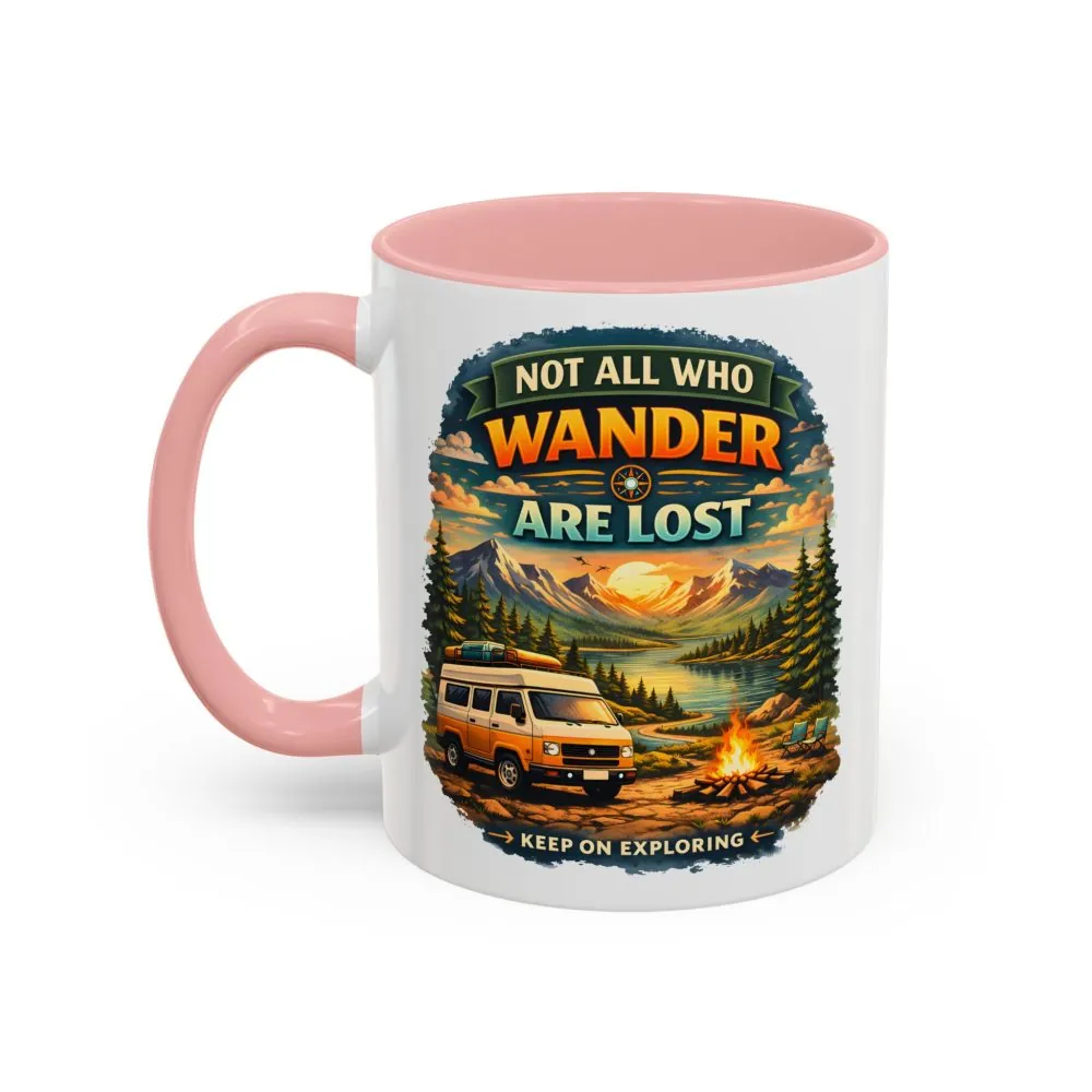 1095128793850790988_2048.jpeg Accent Coffee Mug (11, 15oz) — "Not All Who Wander Are Lost" Design Scenic-Line
