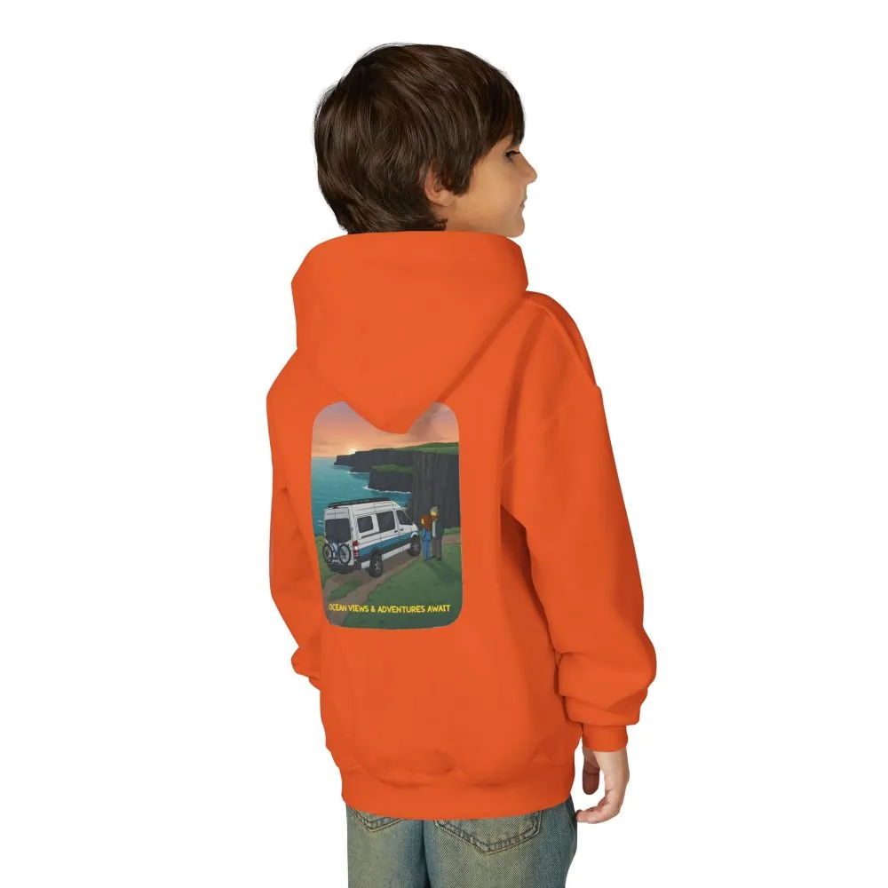 10958620772969921574_2048.jpeg Youth Hoodie(Gildan) – "Ocean Views-Adventures Awaits" (Design Sitcom-Line)